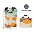 thumbnail image 2 of Yayeee Freestanding Laundry Hamper with Handle Collapsible Large Storage Basket for Clothes, Mid Century Glasses, 2 of 7