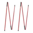 thumbnail image 4 of DYNWAVECA 2 Pieces Golf Alignment Sticks with Storage Tube Direction Indicator Putter Teaching Golf Direction Stick for Putting Posture Red, 4 of 10