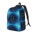 thumbnail image 1 of Naloa Cat Sketch Print Durable Canvas College Rucksack,Laptop Excursion Backpack,Travel Notebook School Backpack,Bookbag For Men Women-Medium, 1 of 5