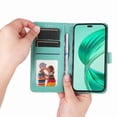 thumbnail image 4 of Funda tipo cartera GANGXUN para Honor X8B , diseño girasol, cuero PU, soporte, cierre magnético, tarjetero, 4 of 5
