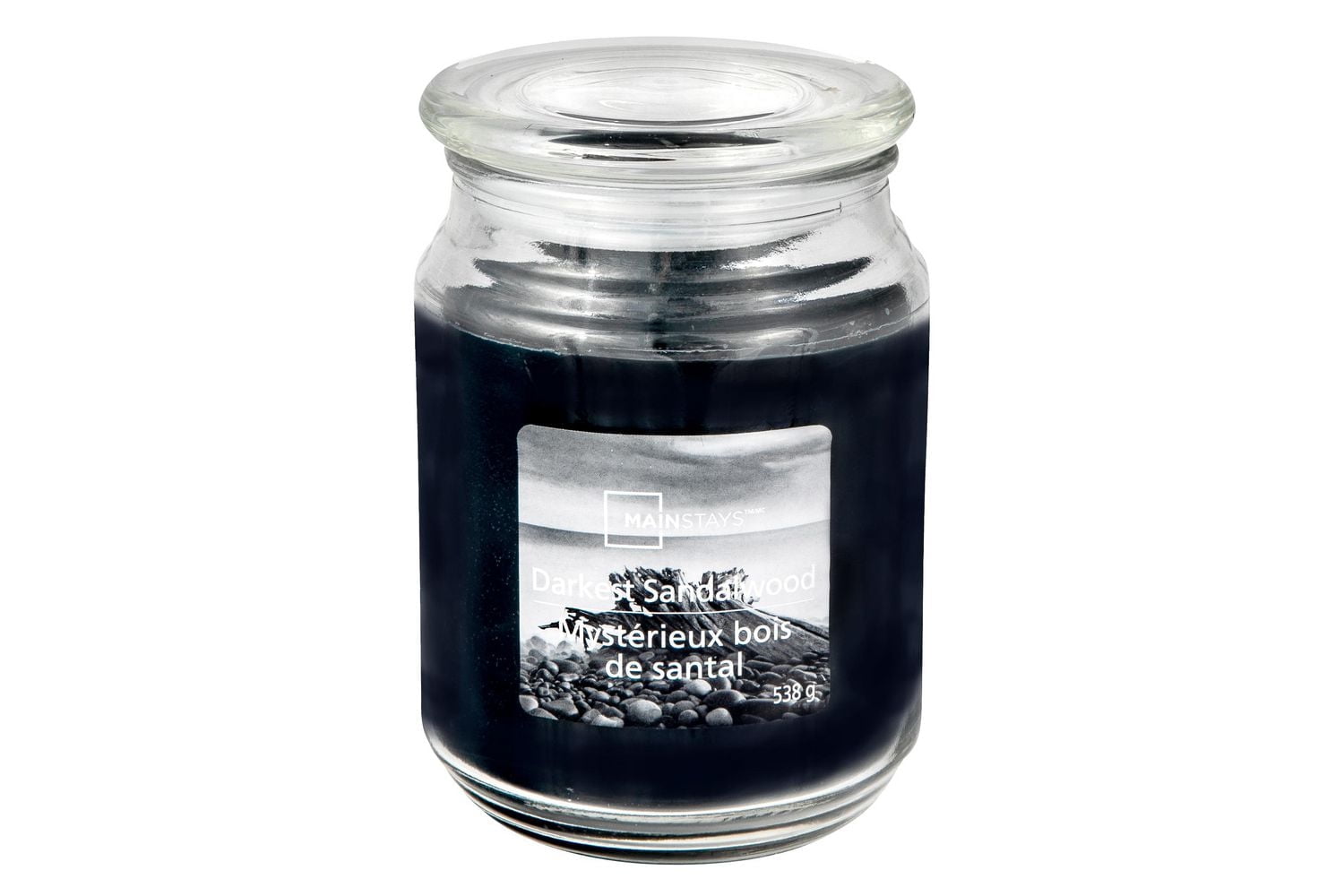 MAINSTAYS DARKEST SANDALWOOD 19OZ SCENTED JAR