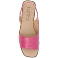 thumbnail image 5 of Journee Womens Brinsley Croco Texture Sling Back Flat Sandals, Widths Available, 5 of 9