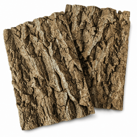 2 Cork Barkground 11.6" X 7.7" Reptile Terrariumdrop Climbing Wall Decor For Bearded Dragon Gecko Chameleon Snake