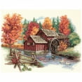 thumbnail image 2 of Glory Of Autumn Counted Cross Stitch Kit-14"X11" 14 Count, 2 of 3