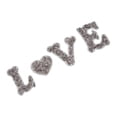 thumbnail image 4 of Apliques de letra LOVE Zulema Bling Rhinestone Hierro Coser, 4 of 8