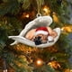 thumbnail image 1 of Colgante Navideo De Perro, Adorno Para El Rbol, Cristal Artesanal, Diseo Elegante, Ideal Para Decoracin Navidea, Regalo, Adorno Para El Hogar O La Oficina, Acabado Brillante, Adorno, Ukhbmc, 1 of 8