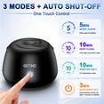 thumbnail image 2 of Getino Ultrasonic Retainer Cleaner Machine, IPX7 48KHz Denture Cleaner for Braces, Aligners, Mouth Guard, Jewelry, Toothbrush Heads, 2 of 9