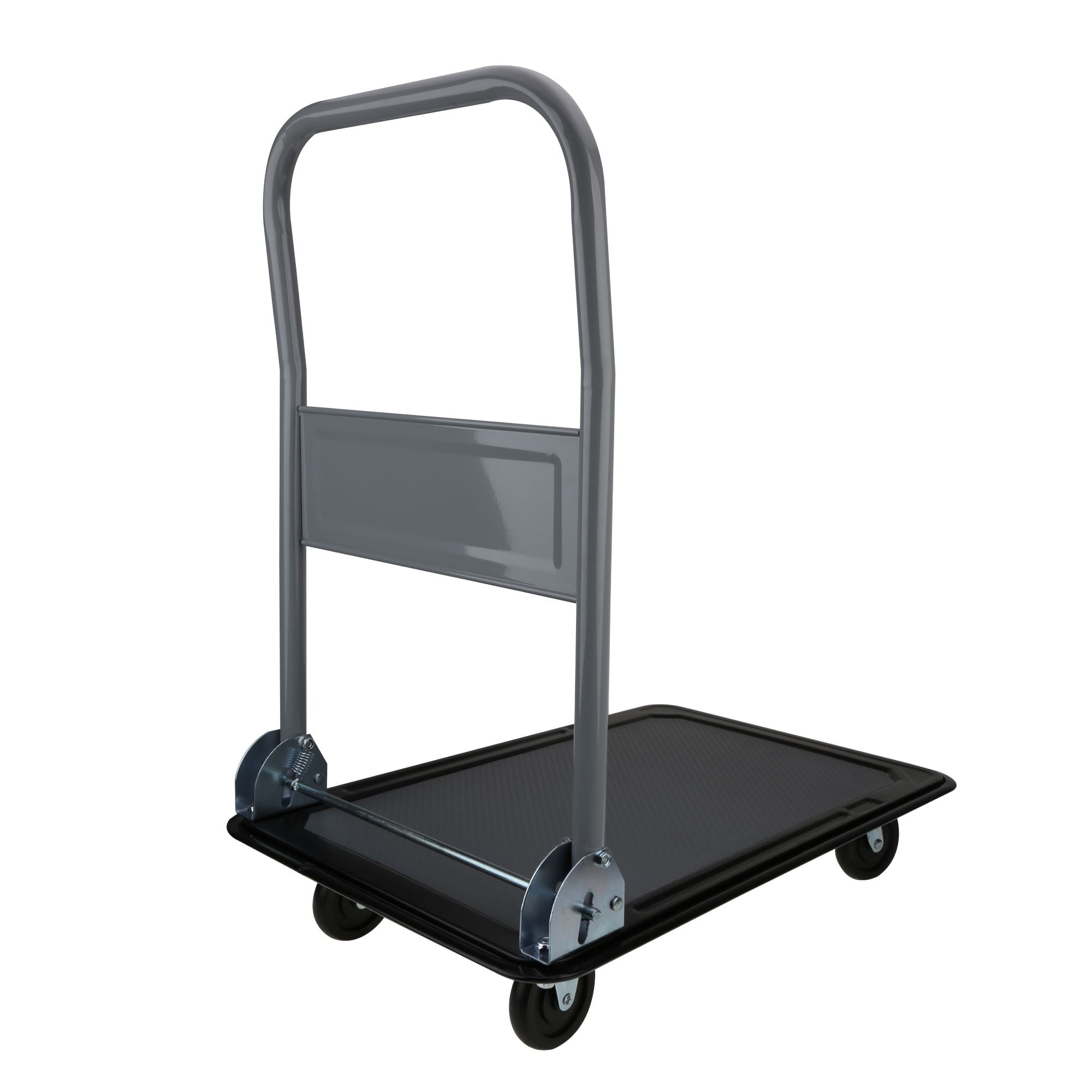 Hyper Tough 300 Pound Capacity Heavy Duty Utility Rolling Cart, Blue/Gray
