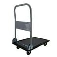 thumbnail image 3 of Hyper Tough 300 Pound Capacity Heavy Duty Utility Rolling Cart, Blue/Gray, 3 of 8