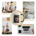 thumbnail image 6 of 1pc 11oz/330ml Personalized Customized Pictures Photo Logo Ceramic Mug, Upload Your Images, Coffee Mug For Office/Festival/Party/Wedding, Perfect Birthday Gift, Hand Wash Only, Ceramic Coffee Mugs, 6 of 9