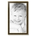 thumbnail image 2 of ArtToFrames 15" x 26" Black Panel With Gold Lip Picture Frame, 15x26 inch Multi Wood Poster Frame (WOM-5092),  Pack, 2 of 7