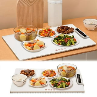 220v Hot Plate Food Warmer Heating Plate Food Insulation Board Household  Heating Warm Dish Board vegetable warmer plate