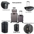 thumbnail image 3 of Set De 3 Maletas Viaje Maleta Grande 20 Kg Y Chica 10 Kg Cabina Avion, 3 of 5