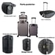 thumbnail image 3 of Set De 3 Maletas Viaje Maleta Grande 20 Kg Y Chica 10 Kg Cabina Avion, 3 of 5