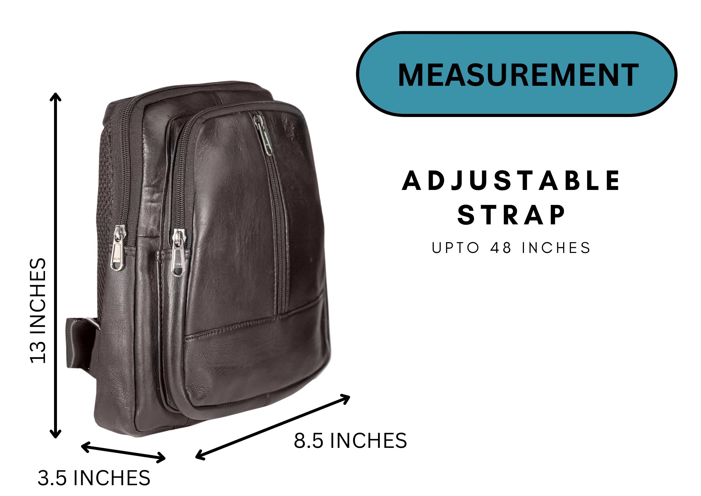 Sling Bag Crossbody Bag Shoulder Pack Lightweight Travel Hiking Men Women-by Bullz