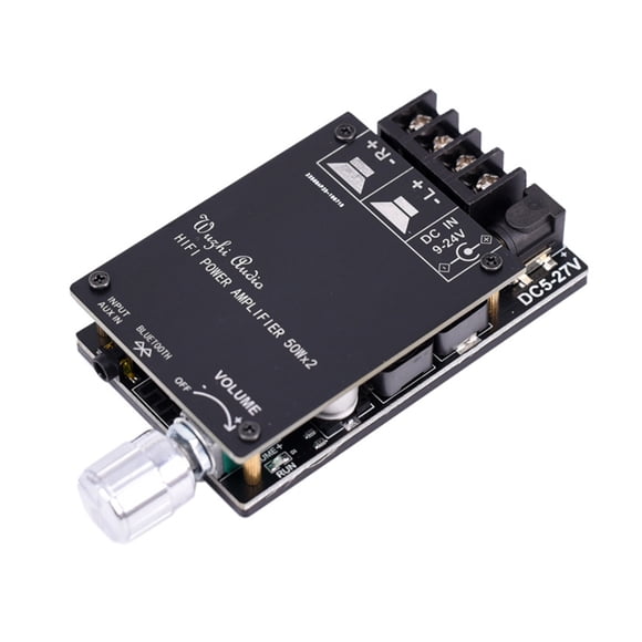 Injueey Amplificador de potencia TPA3116, Audio estéreo, Digital, compatible con Bluetooth, accesorios electrónicos, módulo de placa, Electrónica miscelánea