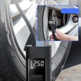 thumbnail image 3 of Pompe à Air Électrique de Voiture 6000mAh Compresseur Sans Fil Portable Charge USB LED, 3 of 9