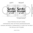 thumbnail image 5 of Koyal Wholesale Fall Autumn Season 11oz. Coffee Mug Gift, Sweater Weather, 1-Pack, 5 of 5