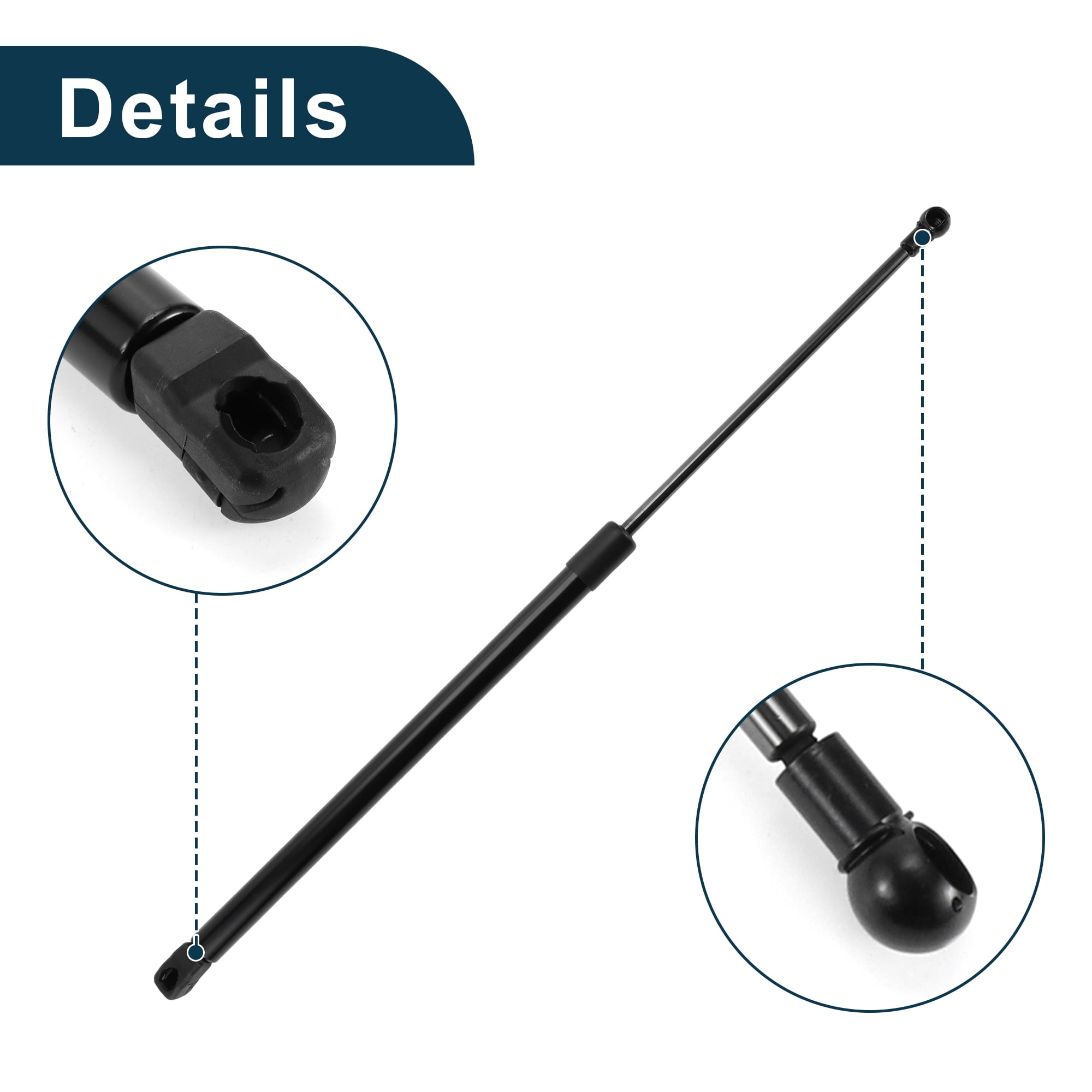 Unique Bargains 2Pcs Lift Supports for Toyota Tundra 2000-2006 No.534400C011/434400C012