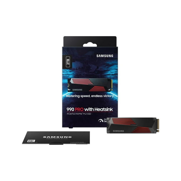 SAMSUNG 990 PRO with Heatsink Series - 2TB PCIe Gen4. X4 NVMe 2.0c