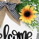 thumbnail image 5 of Welcome Door Hanger Door Decoration Door Wreath Front Door Wreath Decor, 5 of 8