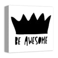 thumbnail image 2 of Creative Products Be Awesome 12x12 Canvas Wall Art, 2 of 5