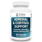 Dr. Berg Adrenal & Cortisol Support - Cortisol Manager Supplement, 60 Capsules