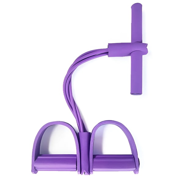 BESTSKY 21 Fitness Resistance Bands-4 Tube Pedal Ankle Puller Upgrade Stretch Bands for Exercise Sit Up Exercise Equipment AB Training Auxiliary Device Workout Equipment for Women Men Gifts