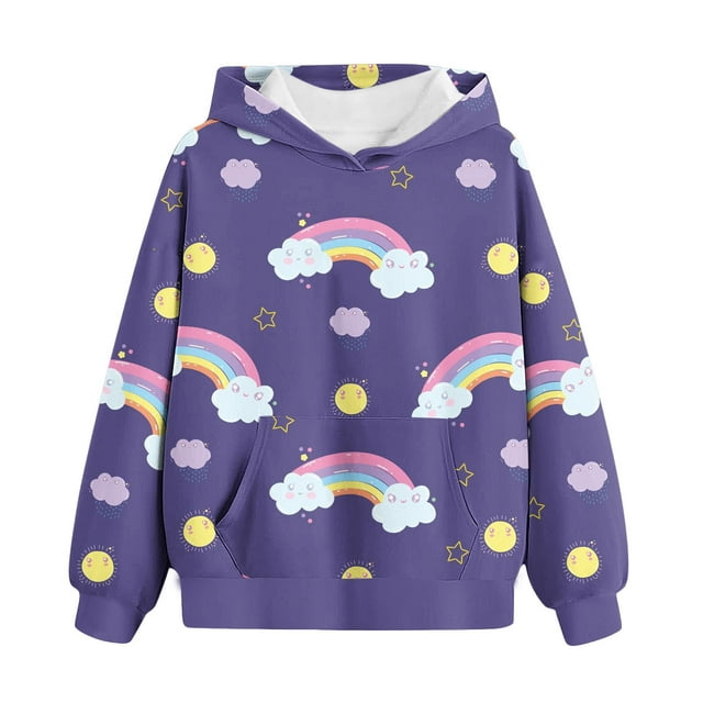 Shorts pour Fille, Shorts Garçon Tout-Petit, T-Shirt à Manches Longues Motif Imprimé Col Rond Haut Court Adapté pour Sweat à Capuche Garçon et Fille Âgée