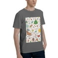 thumbnail image 2 of Bingfone Winter Christmas And New Year Deer Men'S Loose Fit Short-Sleeve Pocket T-Shirt, 2 of 7
