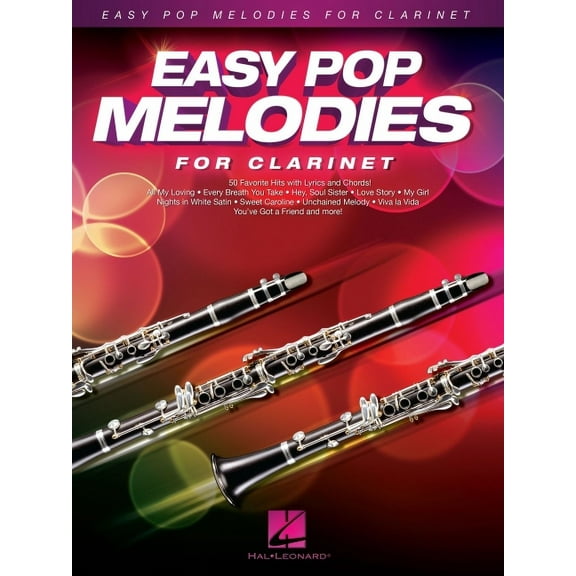 Easy Pop Melodies: For Clarinet, (Paperback)