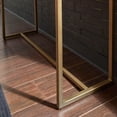 thumbnail image 4 of Homestyles Geometric Stainless Steel Console Table, 4 of 7