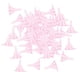 thumbnail image 4 of Mini embudo pequeño 100Pcs / set para atomizador de perfume de botella de aceite esencial Rosado, 4 of 7