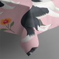 thumbnail image 3 of Border Collie Dogs with Pioneer Flower Rectangle Tablecloth 60"x84",Waterproof Polyester Rectangle Table Cloth, Wipeable Spillproof Polyester Tablecloth for Dining, Camping, Indoor and Outdoor, 3 of 5