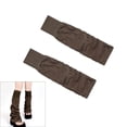 thumbnail image 2 of Punk Flared Leg Warmer Subcultures Leg Sleeves Gotik Baggy Cuffs Ankle Heap Socks Middle Tube Socks for Womens Gifts, 2 of 8