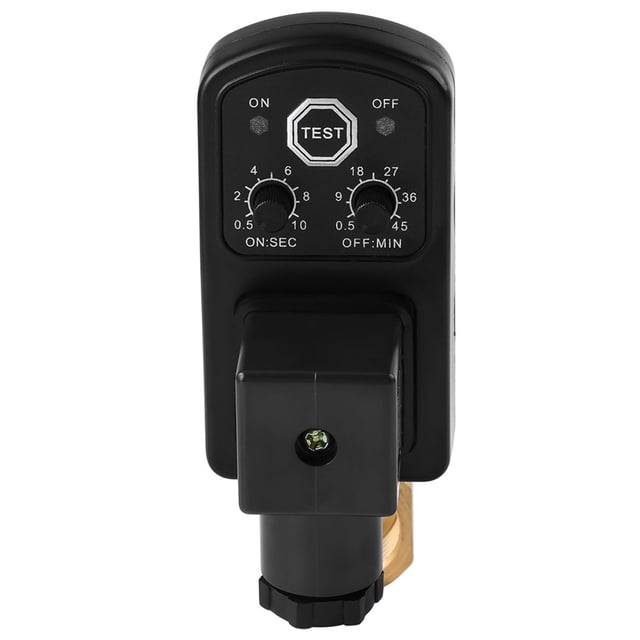 Condensate Drain Valve,G1/2 DN15 Automatic Electronic Air Compressor Drain Valve Electronic Drain Valve Versatile Functionality