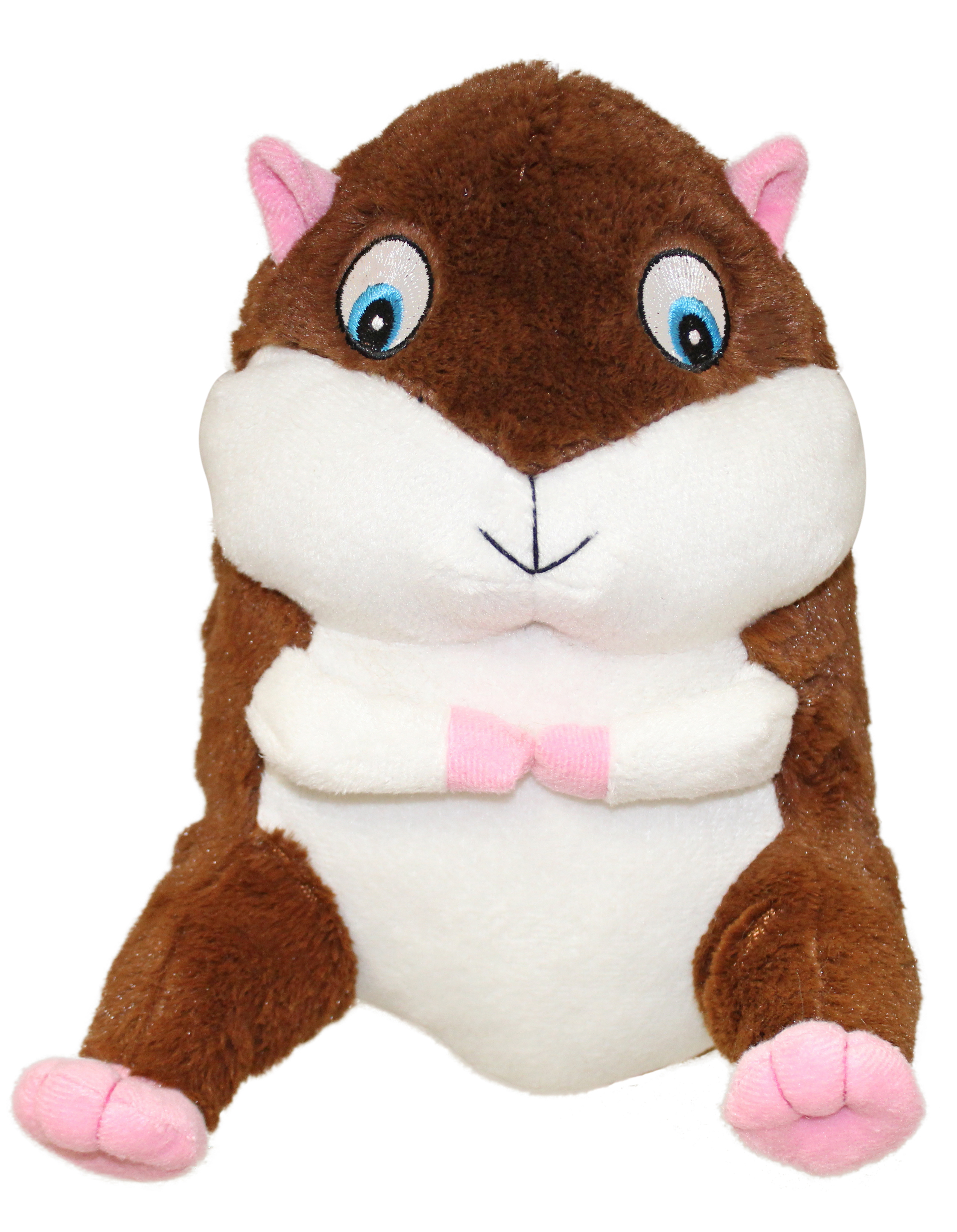 Plush Pal 9" Gerbil Hamster Soft & Fluffy Brown Stuffed Animal Toy