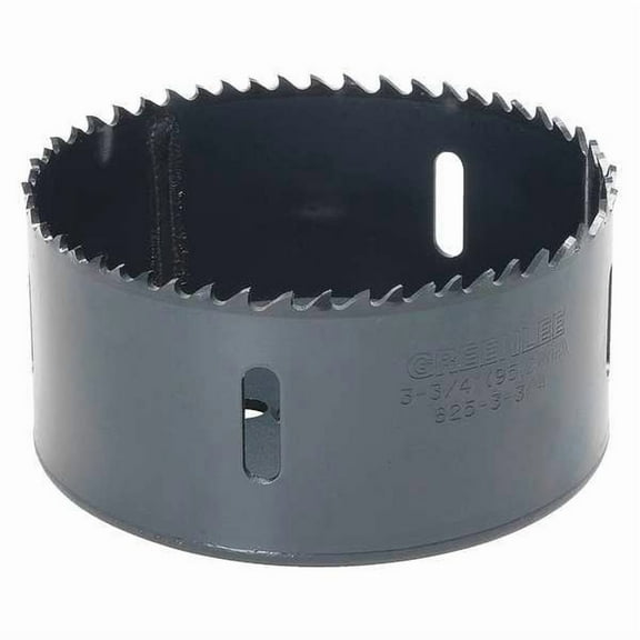Greenlee Hole Saw,3-3/4 in. Dia.,Variable Pitch 825-3-3/4