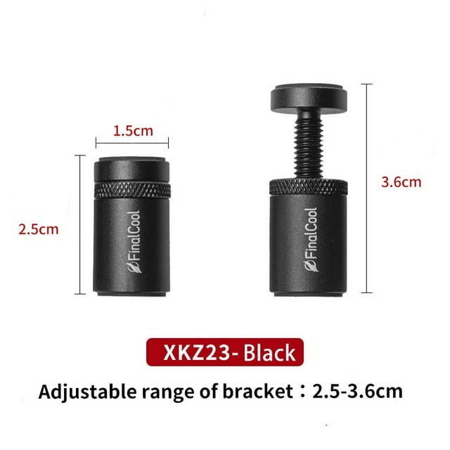 Aluminum Graphics Card Bracket GPU Support Anti Sag Stand Video Card Holder Vertical Telescopic Rotating Stand XKZ23-BK
