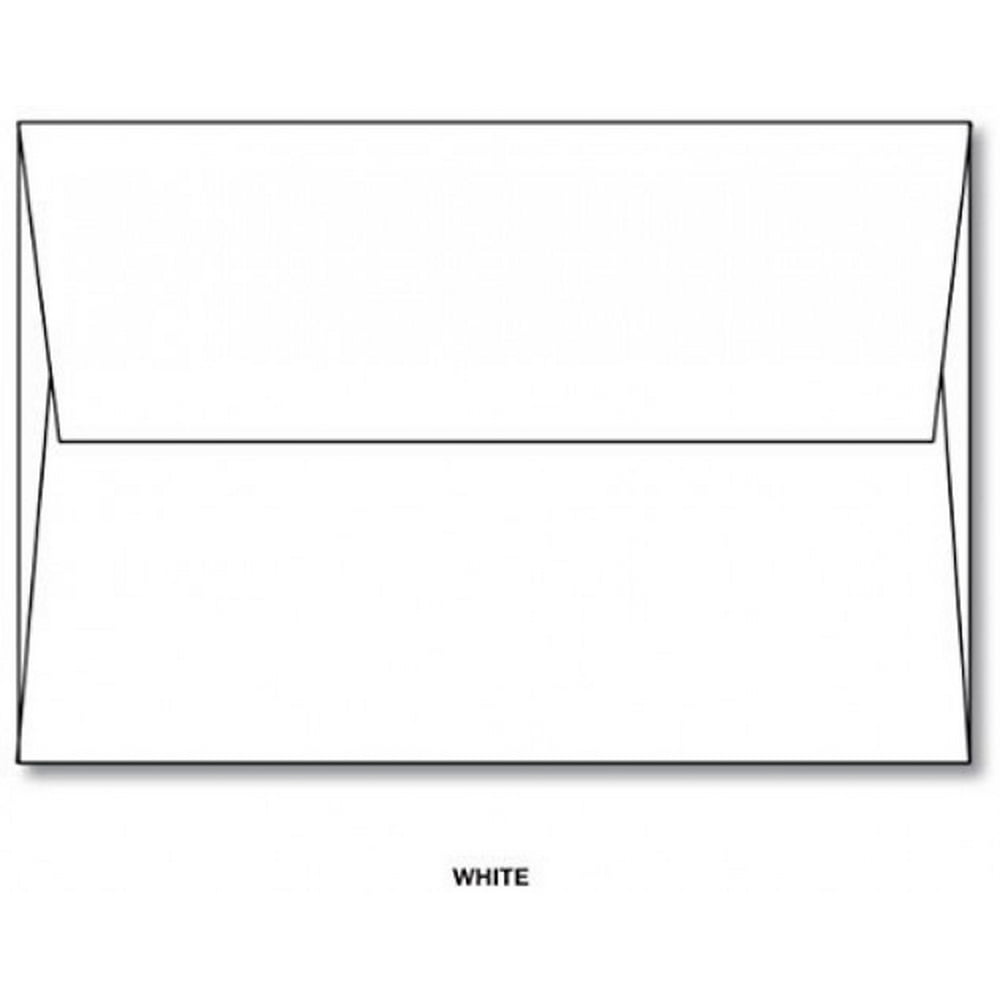 White A6 Envelopes 4 3/4 x 6 1/2 (for 4 x 6 Photos \ Cards) A Case