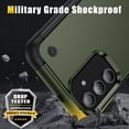 thumbnail image 4 of Allytech for Galaxy A03s Case, Military Grade Shockproof Kickstand Drop Protection Bumper Back Cover Case for Samsung Galaxy A03s 6.5" - Armygreen, 4 of 7