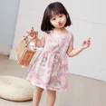 thumbnail image 3 of Girl Dresses Cotton Children clothing Summer Kids Clothes Dresses For Girls Party Princess Fashion Outfit cartoon Beach Dress, 3 of 6