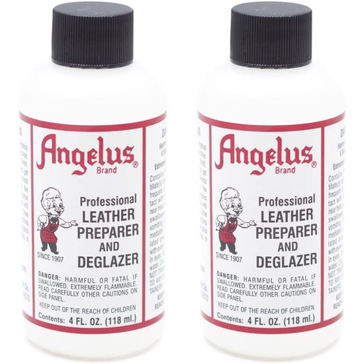 Leather Preparer & Deglazer 4 Oz (Pack of 2)