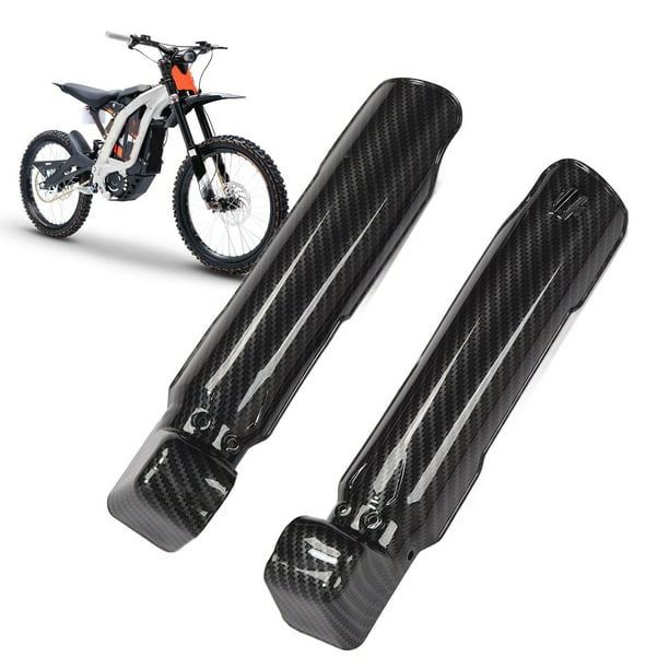Protector De Horquilla De Motocicleta, Protección Personalizada Contra Colisiones, Protector De Amortiguador, Patrón De Fibra De Carbono De Alta Resistencia Para Light Bee X S