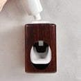 thumbnail image 4 of UPKOCH Sticky Wall Toothpaste Dispenser Brown 1Pack 3.7X2.1X2.0In, 4 of 8
