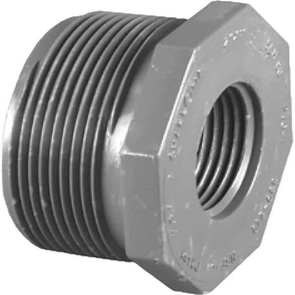Charlotte Pipe & Foundry Company 1-1/2 X 1-1/4 Pvc Schedule 80 Thread Bushing