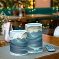 thumbnail image 3 of Yayeee Flameless Candles with Remote Flickering Battery Operated Multi Color Changing, Blue Mountains, 3 of 7