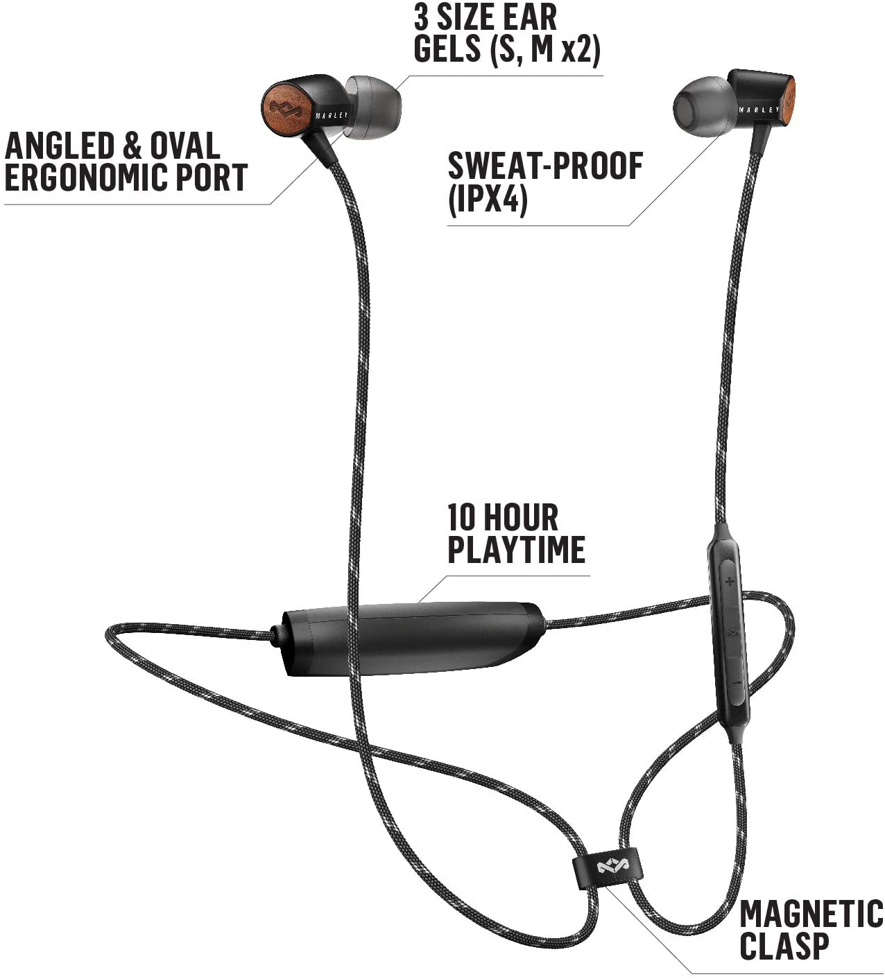 Marley Uplift 2 Wireless Headphones 