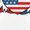 White-2, variant on UNISHE Women's USA Patriotic Gnomes Graphic Short Sleeve T-Shirt Casual Comfortable Crewneck Top