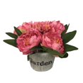 thumbnail image 1 of Jeco HD-BT112 4.72 x 4.33 in. Peony In Paper Pulp Pot, 1 of 1